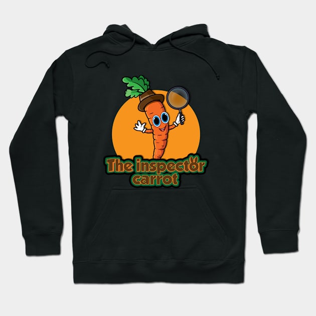 The inspector carrot Hoodie by TTirex